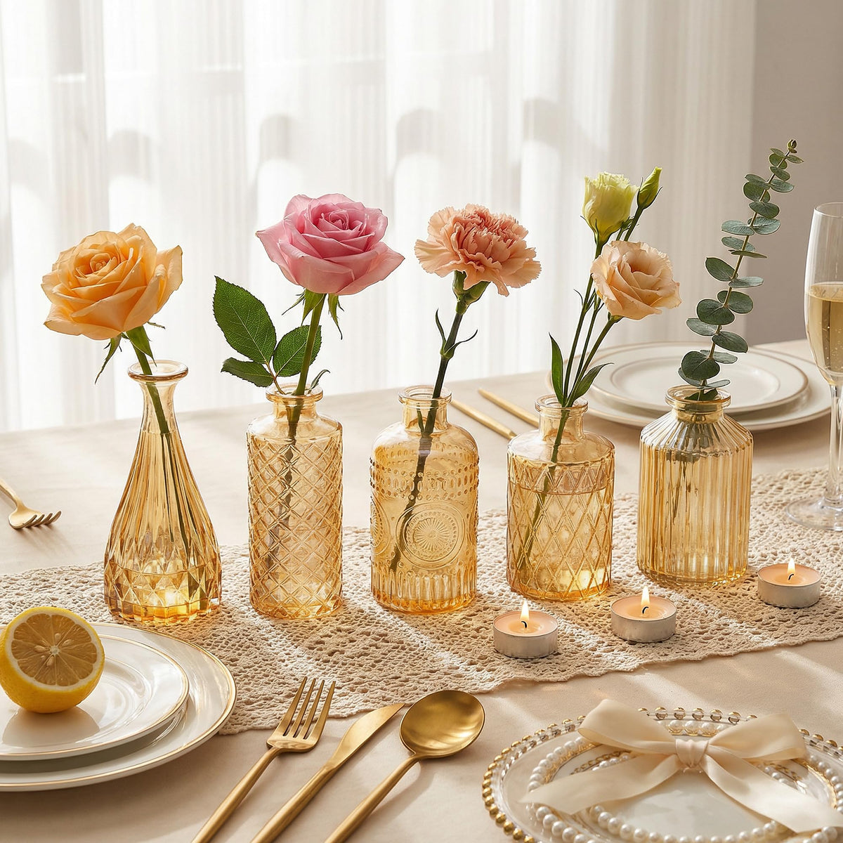 yasali mini vases presented as a thoughtful gift packaging