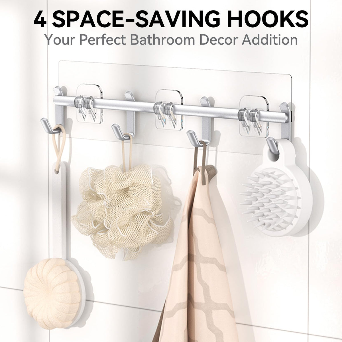 YASONIC adhesive caddy tape enables tool-free, secure mounting.