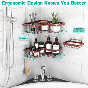 YASONIC soap holder included keeps soap accessible and sinks clutter-free