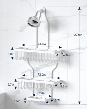 Effortless no-drill installation saves time and preserves wall integrity.