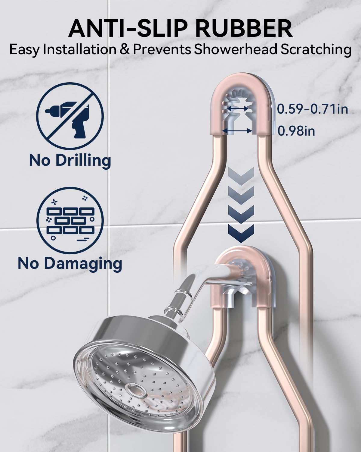 YASONIC no-drill installation makes setup renter-friendly.