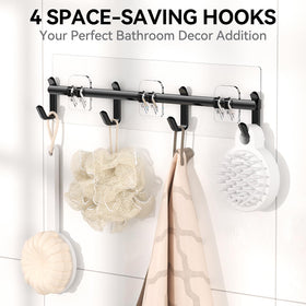 YASONIC 6-piece set includes caddy, holders, and hooks for versatile storage