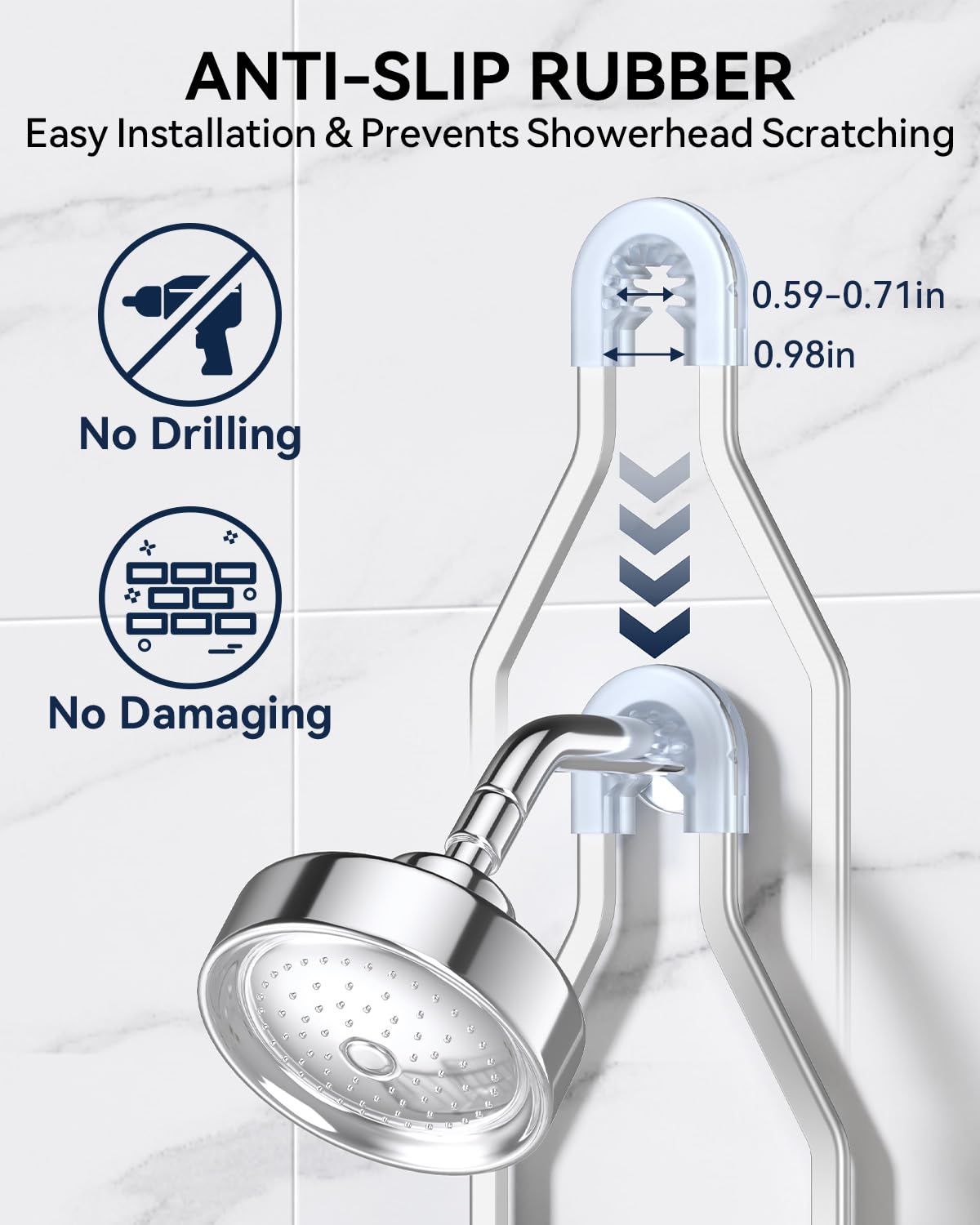 YASONIC hollow drainage design facilitates fast water drainage.