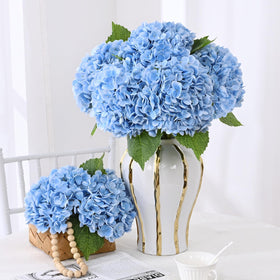 Yastouay 21-inch hydrangea stem with bendable wire for centerpieces