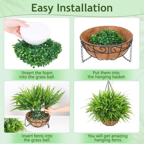 Yastouay indoor living room display brings fresh greenery year-round.
