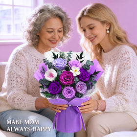 Yastouay Forever Rose gift box presentation, ready to give.