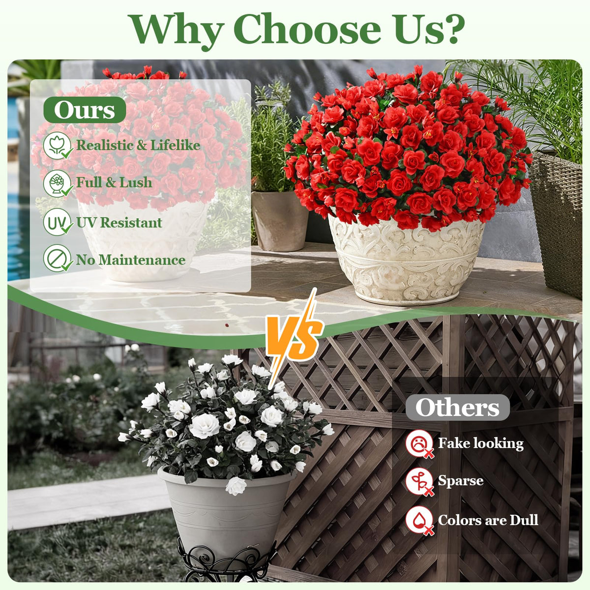 Yastouay garden porch window-box decor setup for versatile spaces.