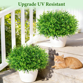 Yastouay handmade outdoor artificial flowers with rich color and realistic texture.