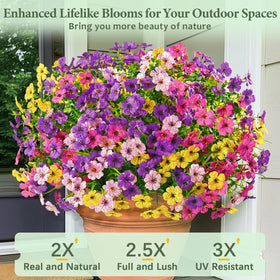 Yastouay lifelike-artificial-flowers-garden-blooms mimic real petals without watering