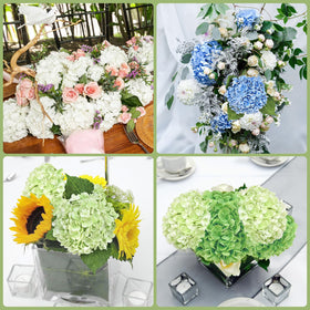 Yastouay hydrangea arrangement ideal for weddings and parties
