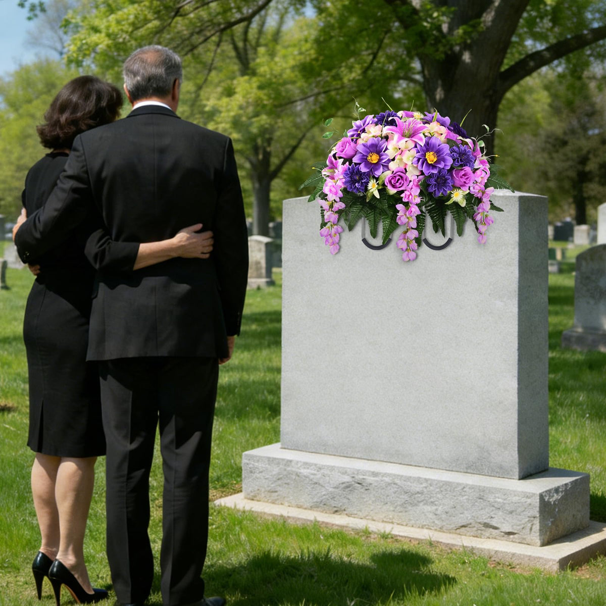 Yastouay memorial-day grave flowers suitable for Easter and Mother's Day.