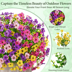 Yastouay mixed-color-bouquets versatile indoor and outdoor decor options