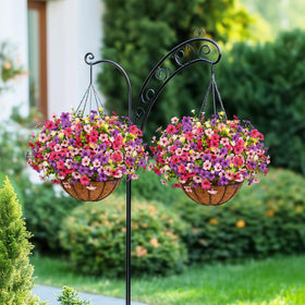Yastouay outdoor decor maintenance-free with no watering needed.