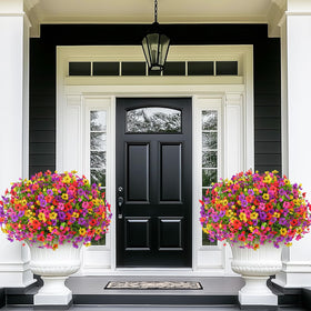 Yastouay outdoor flower bundles suit planters and patios with versatile styling