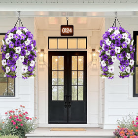 Patio or garden accent with UV-resistant Yastouay petunias