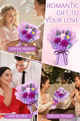 Yastouay preserved bouquet prepared for Mother's Day gift.
