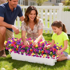 Yastouay versatile spring decor for porches, patios, and window boxes.