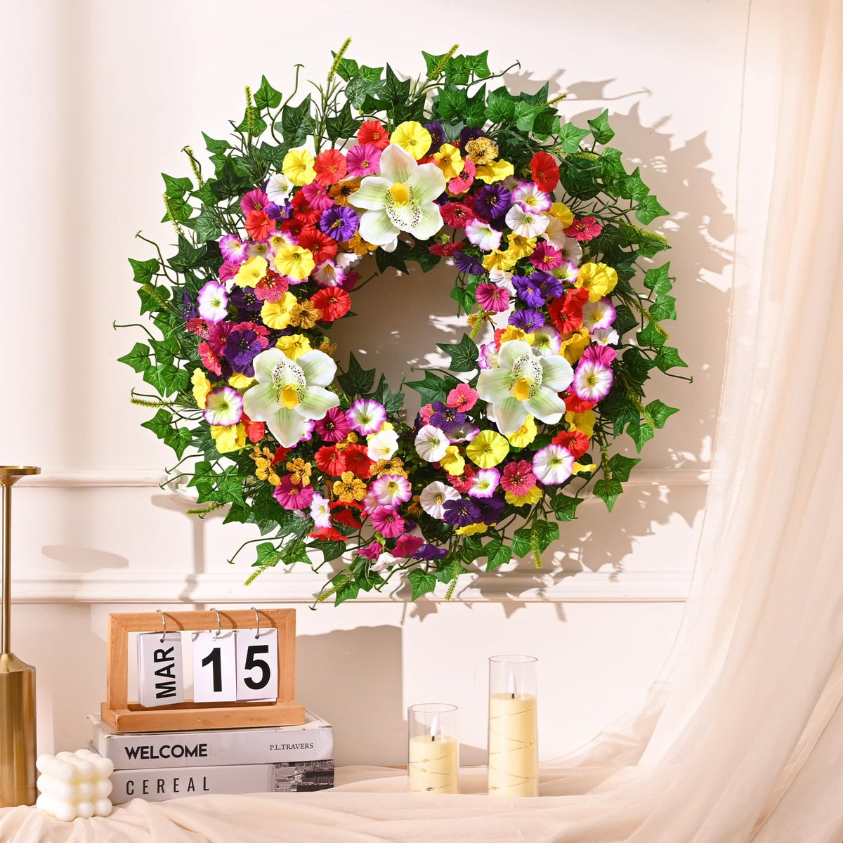 Gift-ready Yastouay wreath ideal for friends and family.