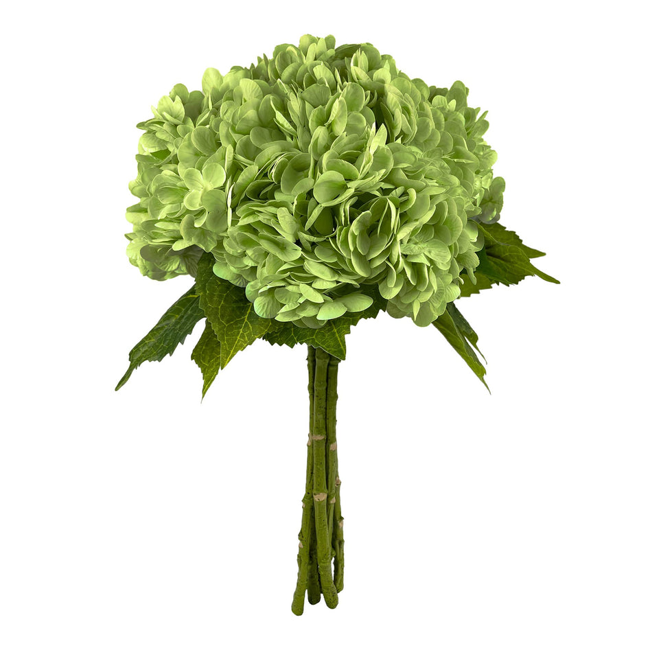 Yatim 21in green hydrangea bouquet head for elegant, lasting centerpieces