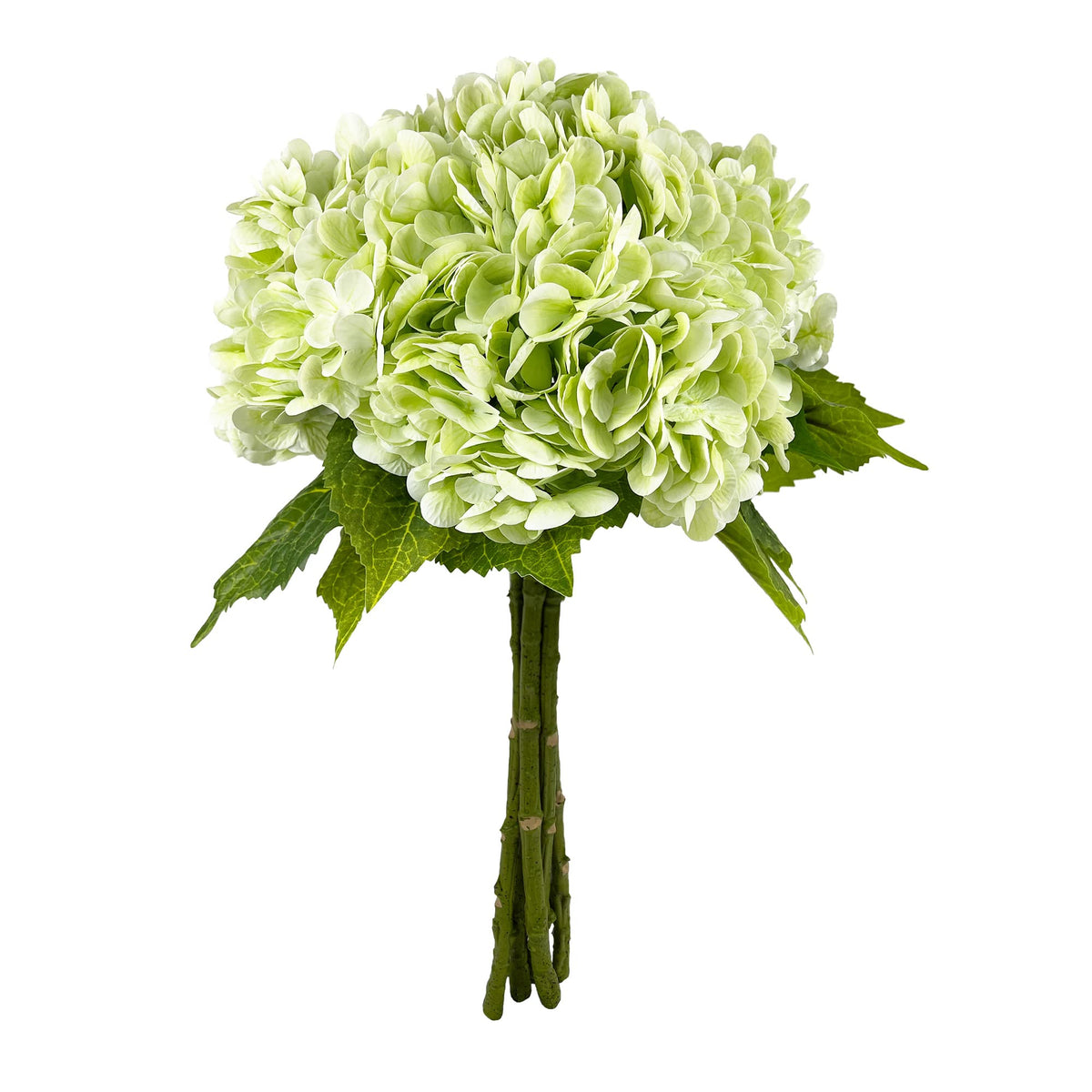 Yatim 21in light-green hydrangea head with stem for centerpieces