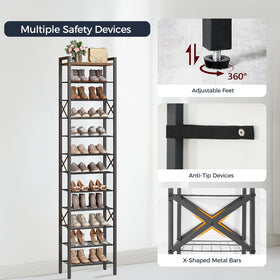 YATINEY anti-tip system prevents wobble for safer placement.