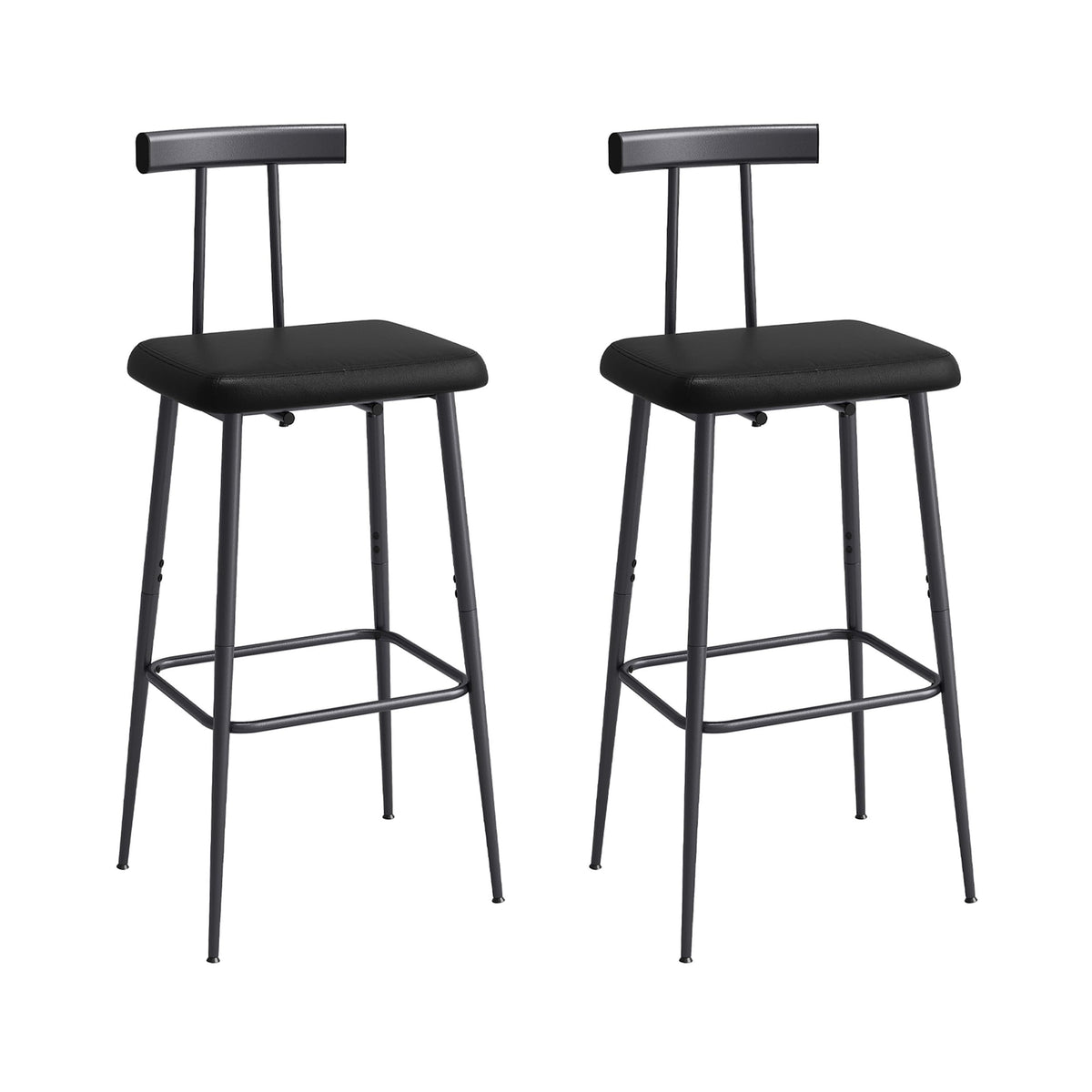 YAUKTAK bar stools set-2 easy-assembly for quick setup