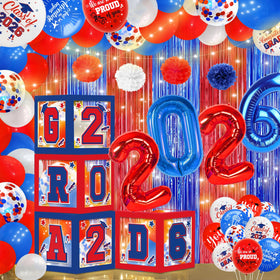 Yavxzvbw 2026 number balloon stands out as a focal graduation element