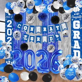 Yavxzvbw blue balloon boxes add festive color to the setup