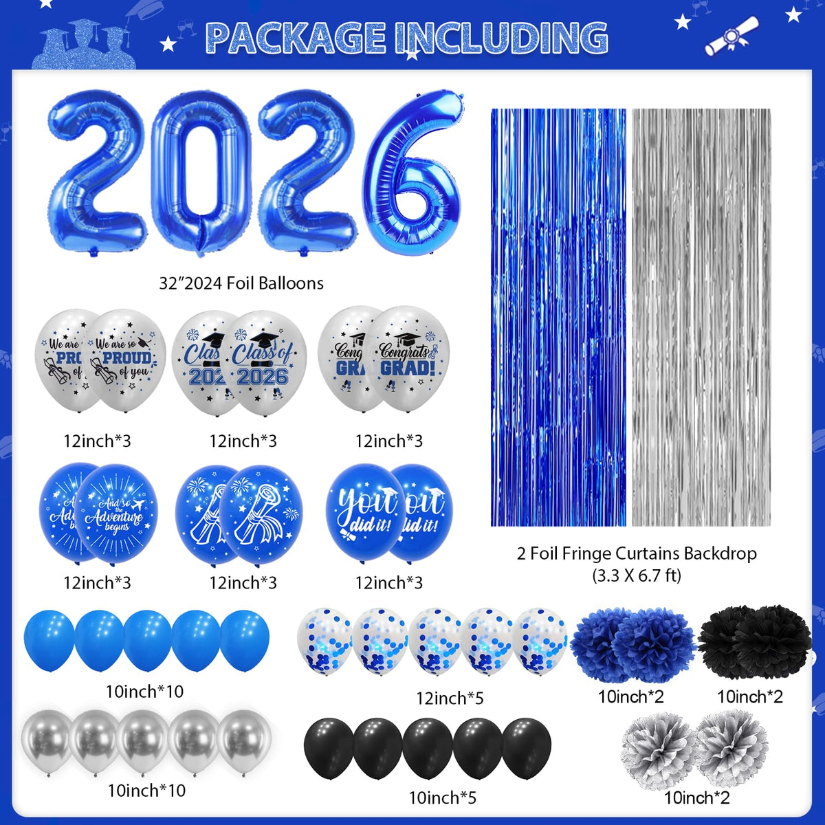 Yavxzvbw grad 2026 door banner highlights entry with celebration