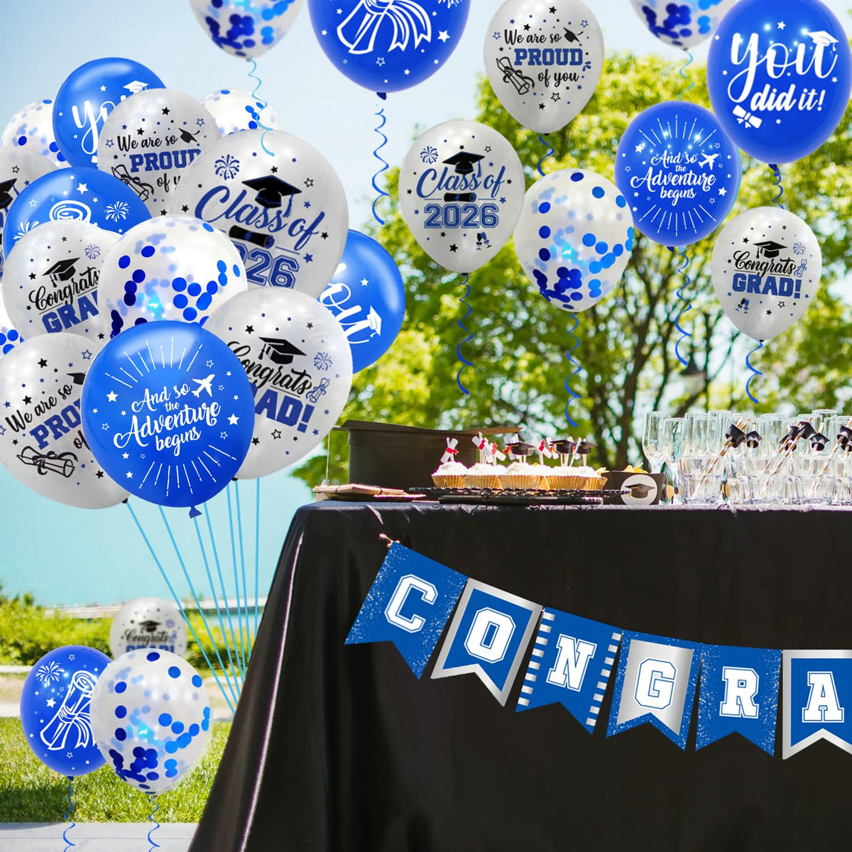 Yavxzvbw latex balloons mixed offer versatile styling options
