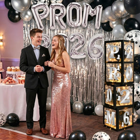 Yavxzvbw setup kit simplifies decoration planning and styling for prom.