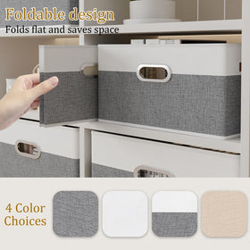 Yawinhe multi-purpose storage bin suitable for clothes, shoes, towels