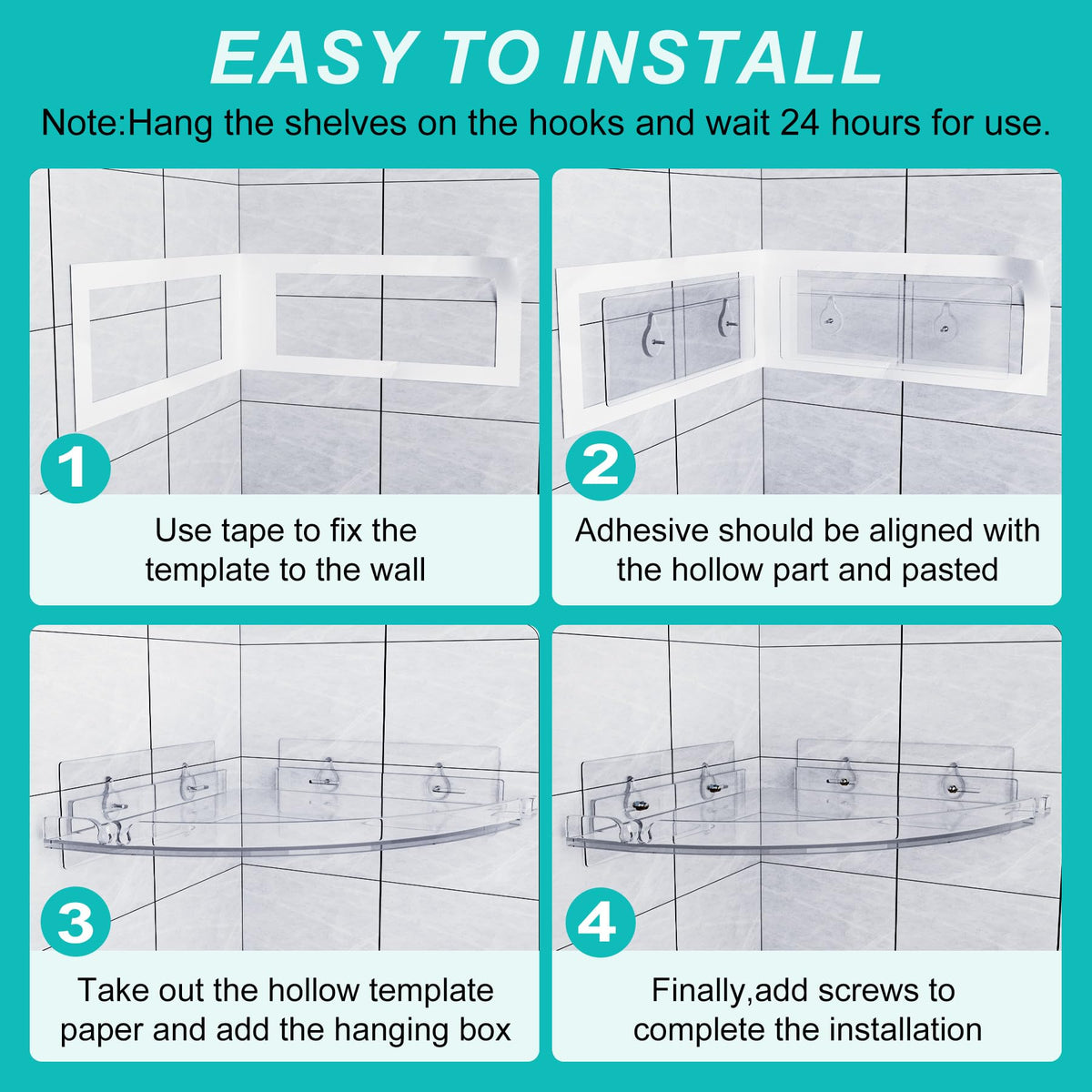YAWSOUP durable scratch-resistant shelves stay clean after daily use