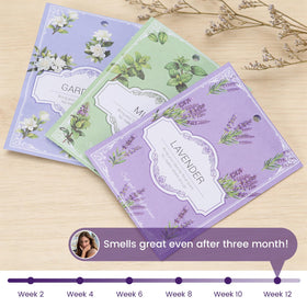 YAXUNDZ Lavender sachet in gym bag delivers calm fragrance after workouts