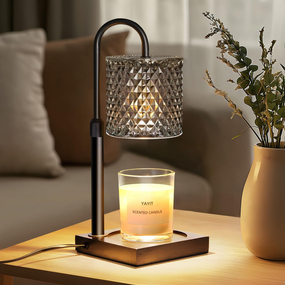 YAYIT candle warmer lamp base offers sturdy stability for everyday use.