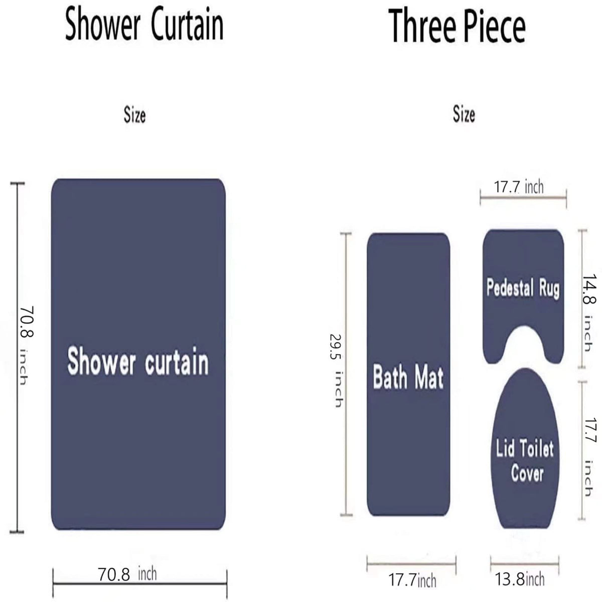 Yddsky 12-hook set provides sturdy curtain hanging hardware.