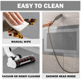YDKGL pet-friendly bath mat is easy to wipe clean after pet use.