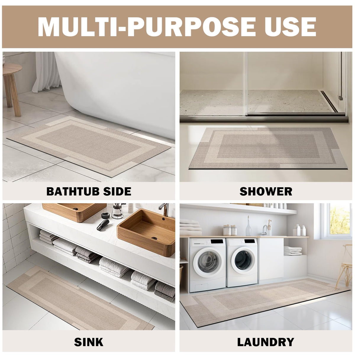 YDKGL durable mat suitable for homes with pets and daily use