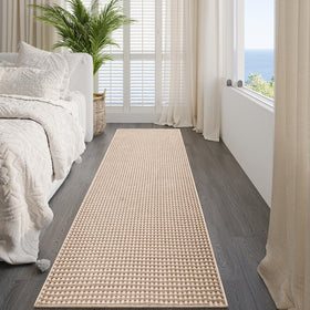 YDKGL 2x10ft runner ships folded but lays flat with care.