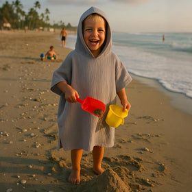 Yeartown soft-absorbent towel suited for toddlers and sensitive skin.