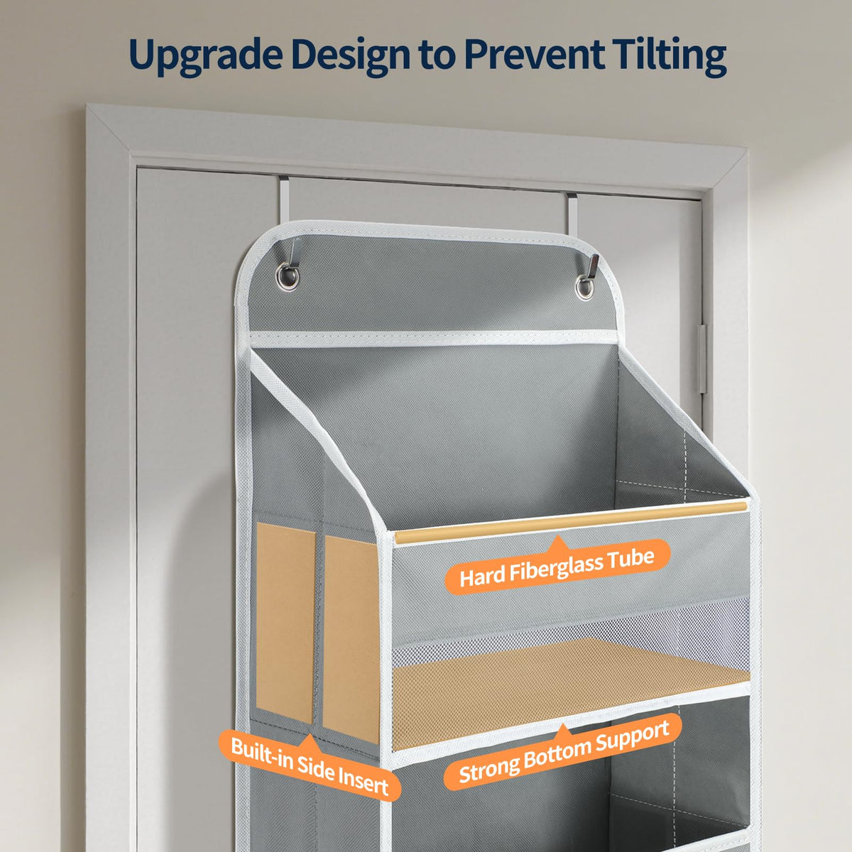 Back-of-door storage setup by Yecaye for compact rooms.