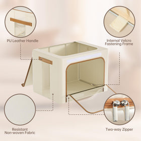 Yecaye storage bin top lid access for fast retrieval