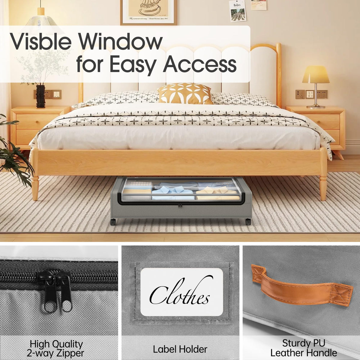 Yecaye storage ideal for dorm rooms, maximizing small living areas