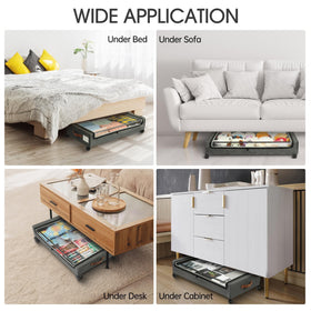 Yecaye foldable design stores flat when not in use, saving space.