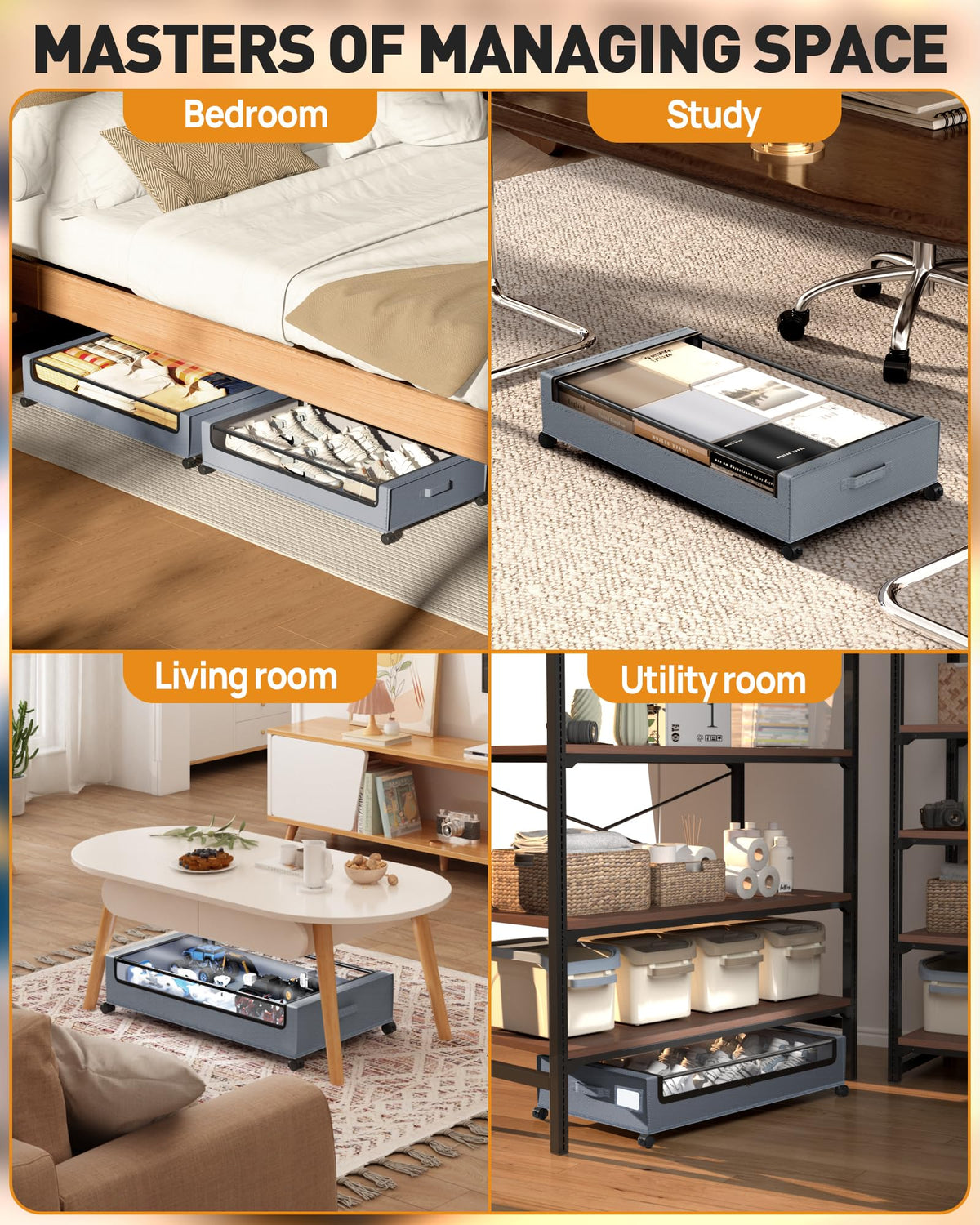 YEEBONIX foldable design saves space when not in use.