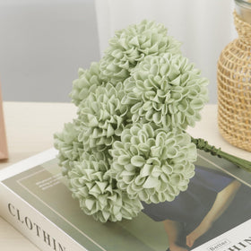 YEEFLORA four green leaves enhance realism