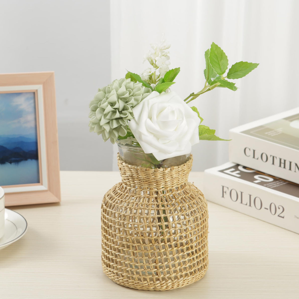 YEEFLORA home decor accents for windows and shelves