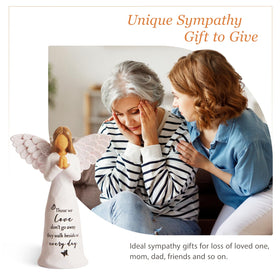 Yeegook sympathy card inside image, adds thoughtful message.