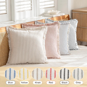 YEENAASY decorative pillowcase suits sofas, chairs, and patio setups.