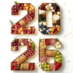 Yeenuo 2026 cardboard number 10-inch graduation decoration creates an eye-catching centerpiece.